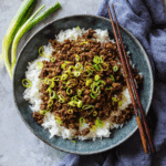 Korean Beef and Rice