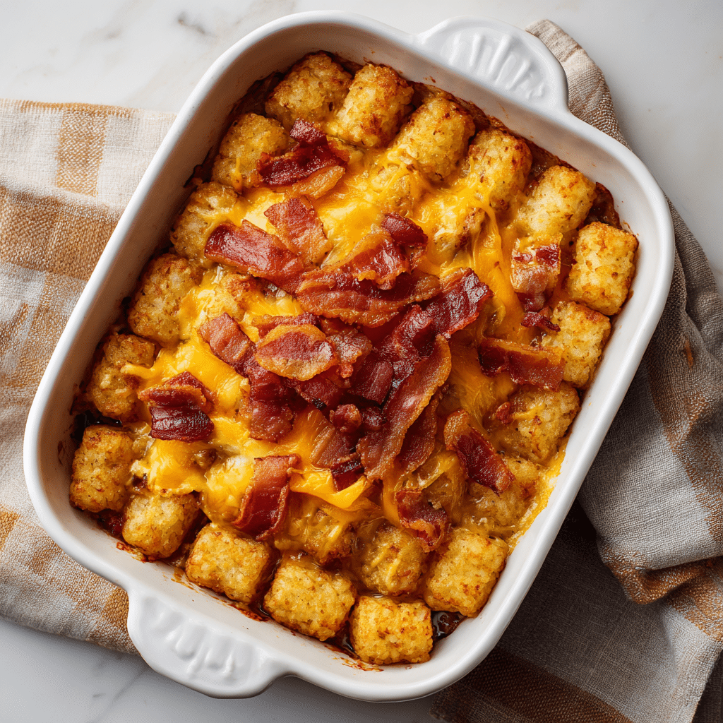 Crack Tater Tot Casserole