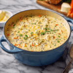 Creamy Chicken and Rice Soup