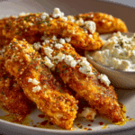 Crispy Hot Honey Feta Chicken