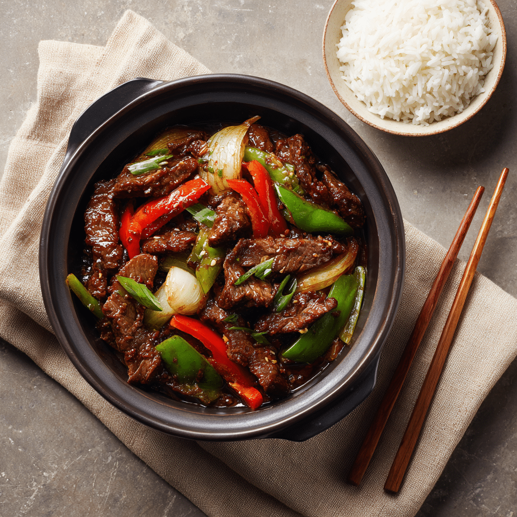 Crock Pot Pepper Steak Recipe