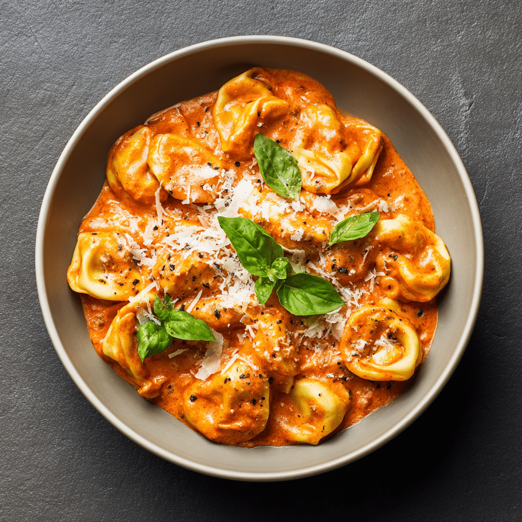 Crockpot Chicken Tortellini