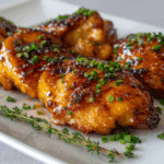 Crockpot Honey Garlic Chicken Thighs
