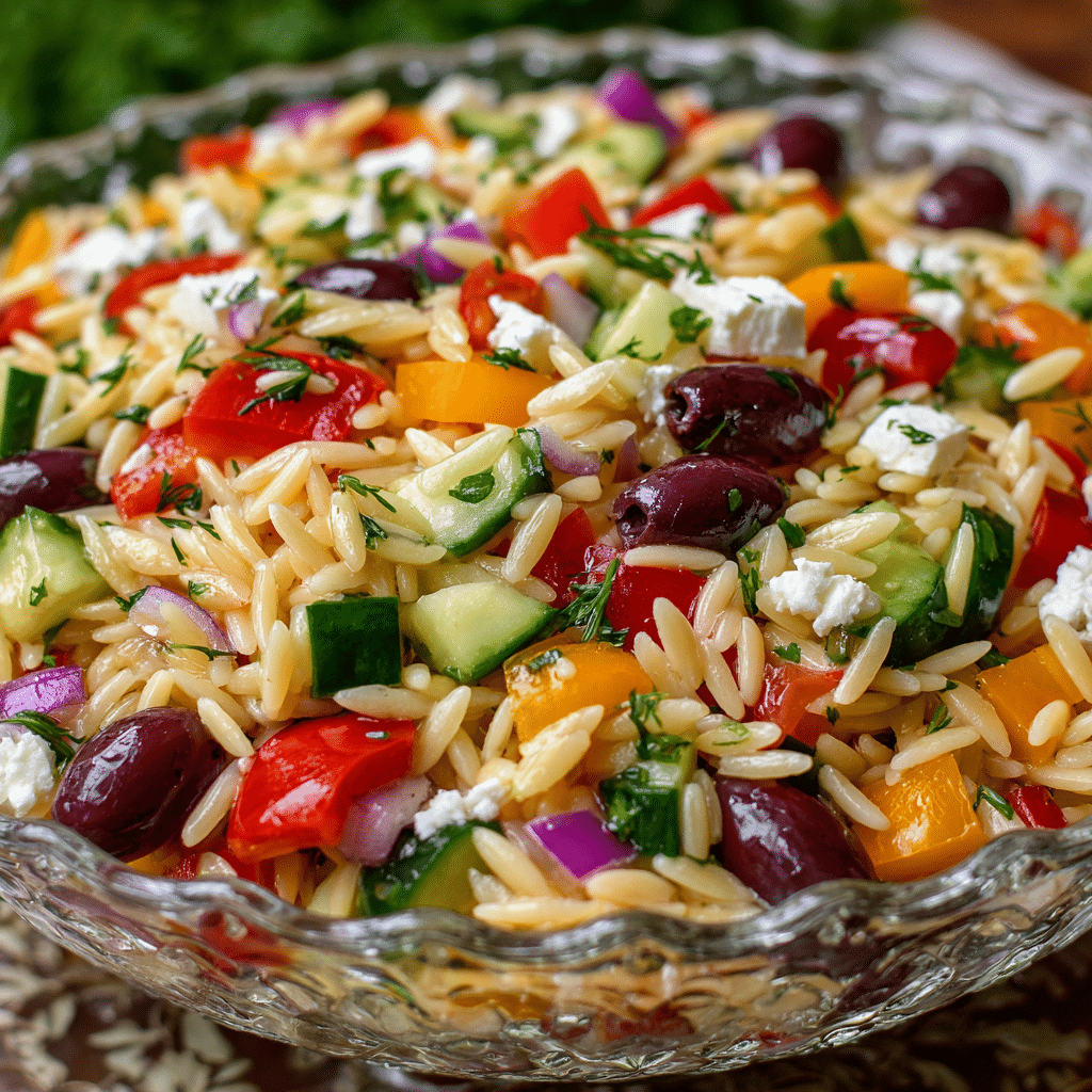 Greek Orzo Salad