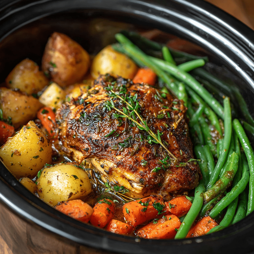 Honey Garlic Chicken Crockpot