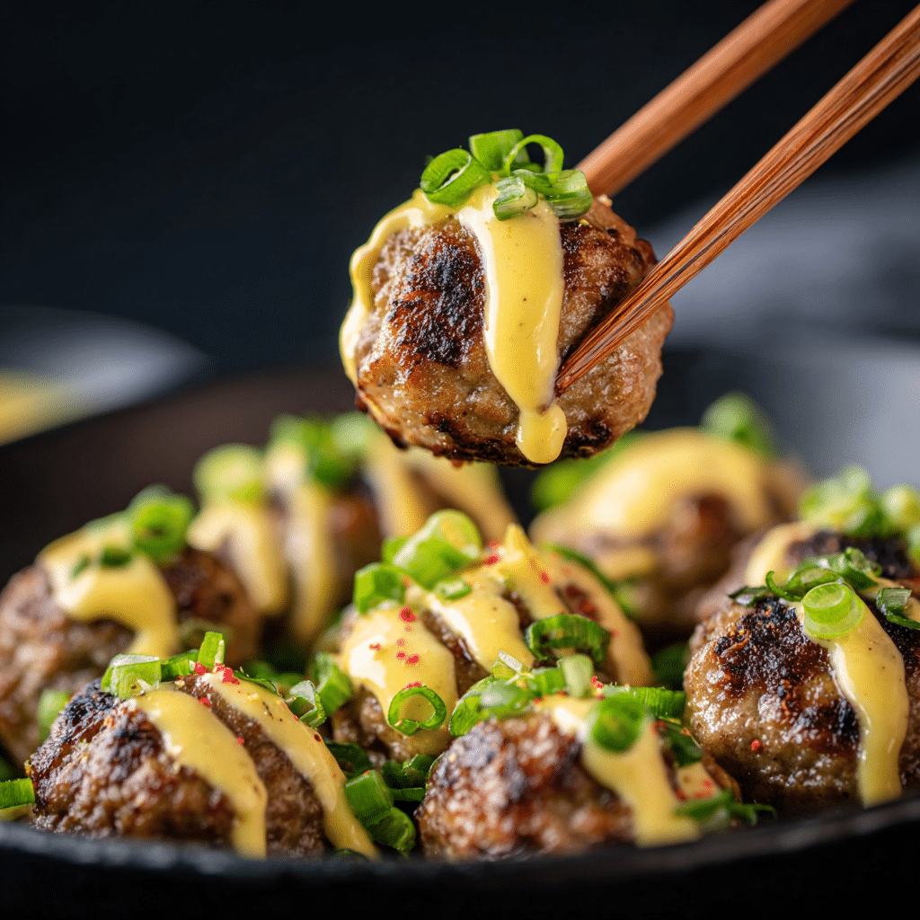 Korean BBQ Meatballs