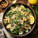 Lemon Arugula Pasta Salad
