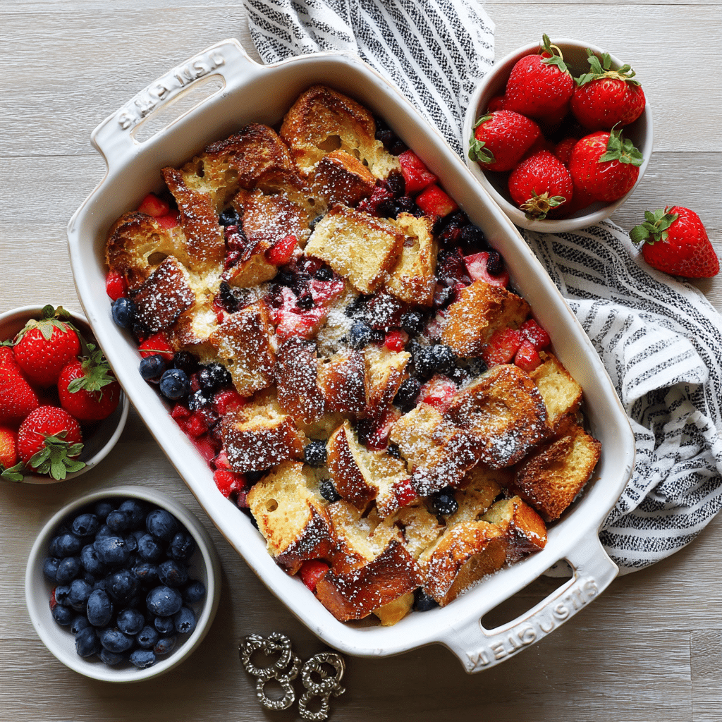 Make Ahead French Toast Casserole