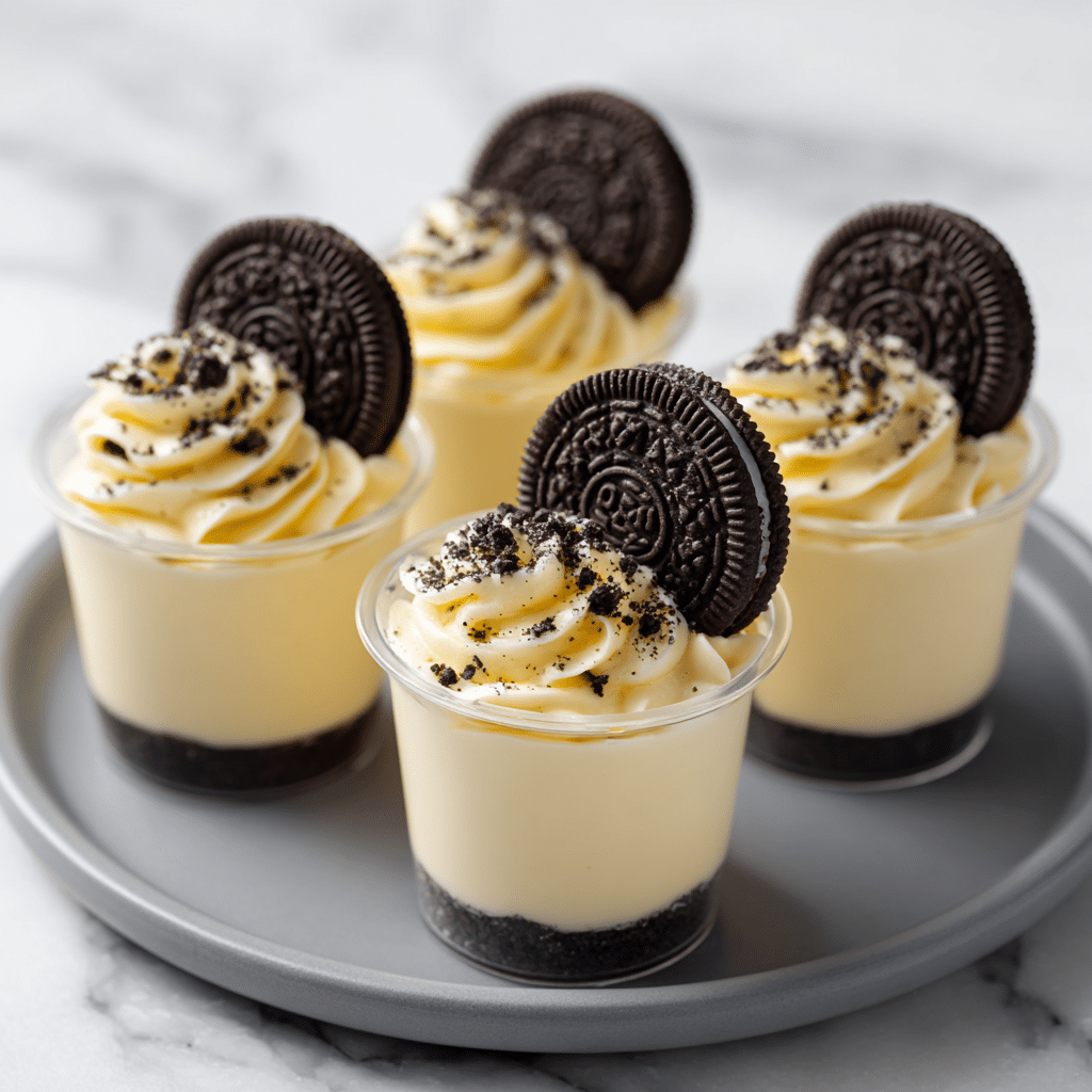 Mini Oreo Dessert Cups