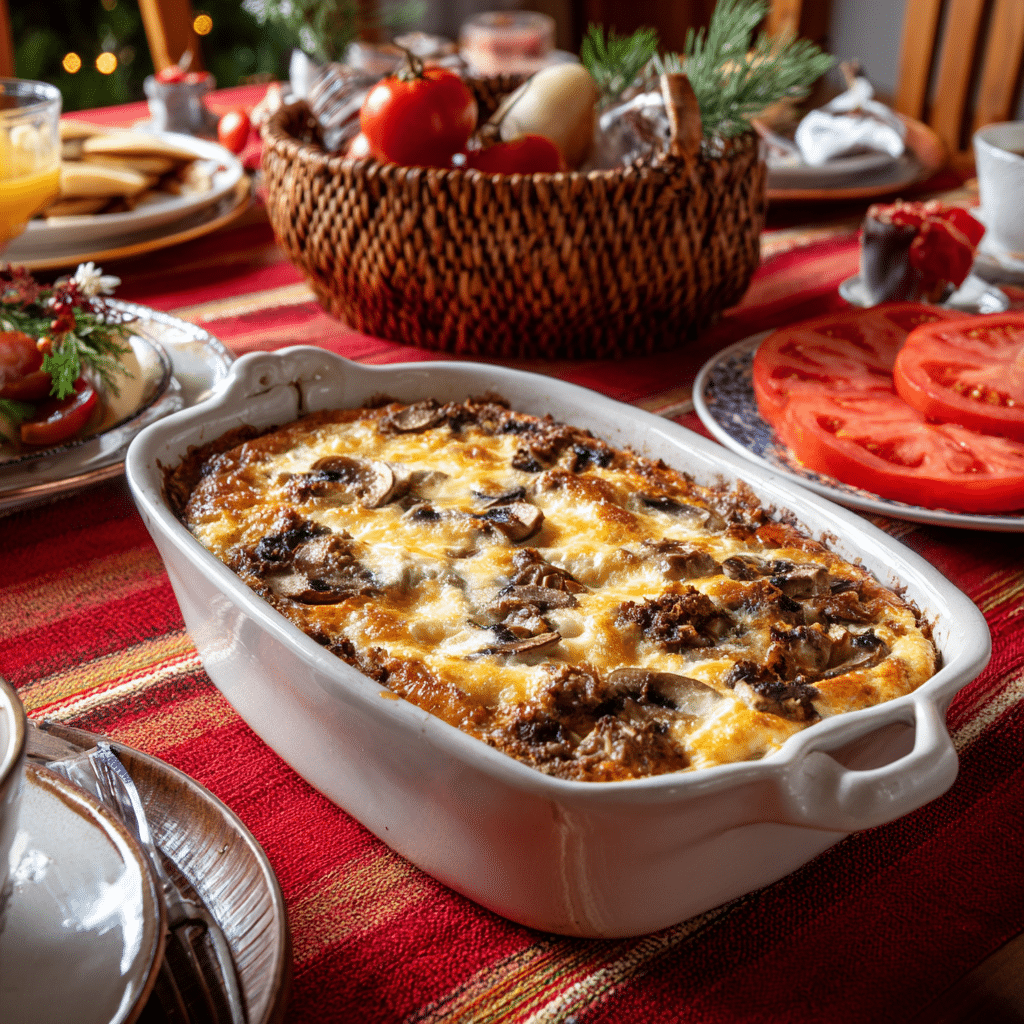 Overnight Breakfast Casserole
