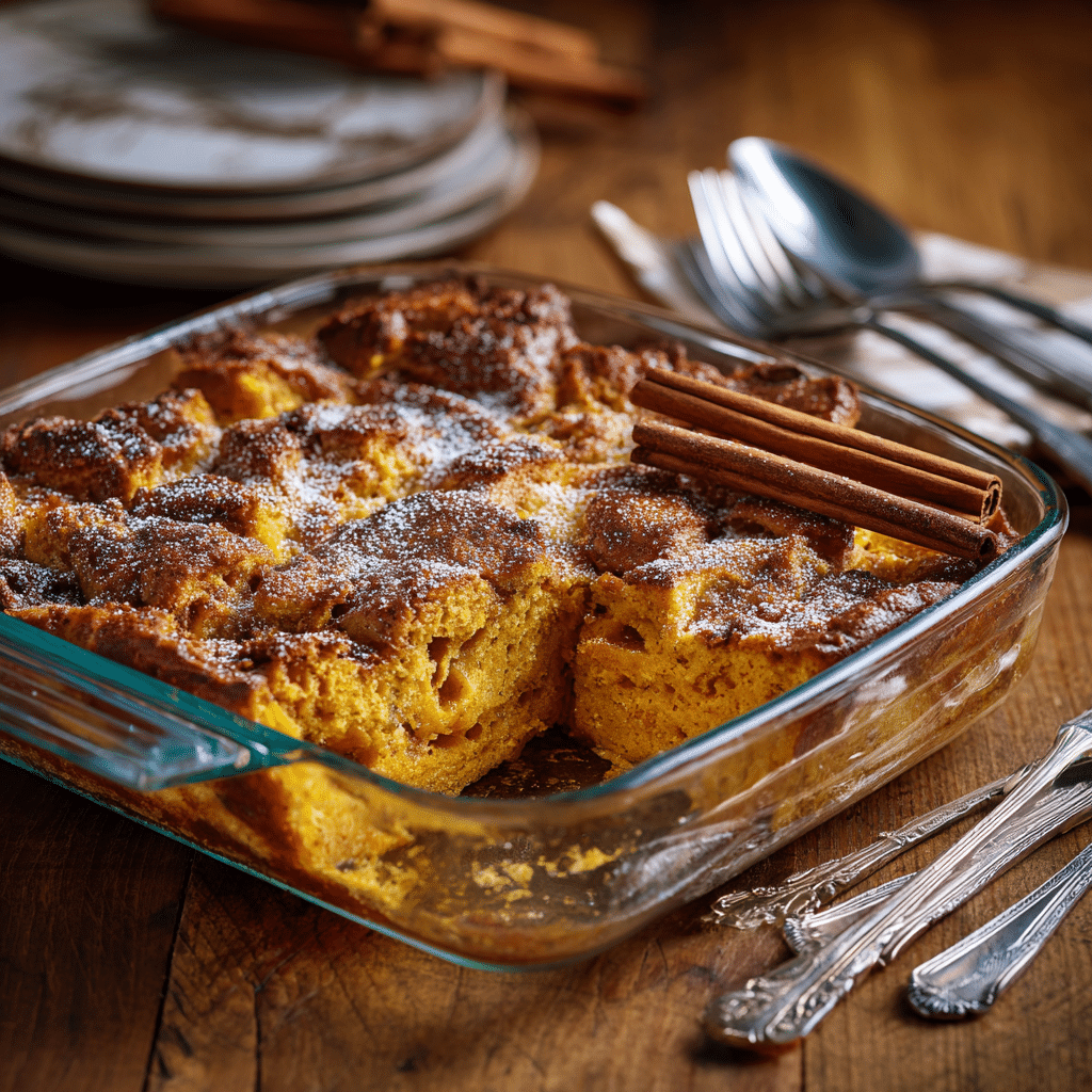 Pumpkin Breakfast Casserole