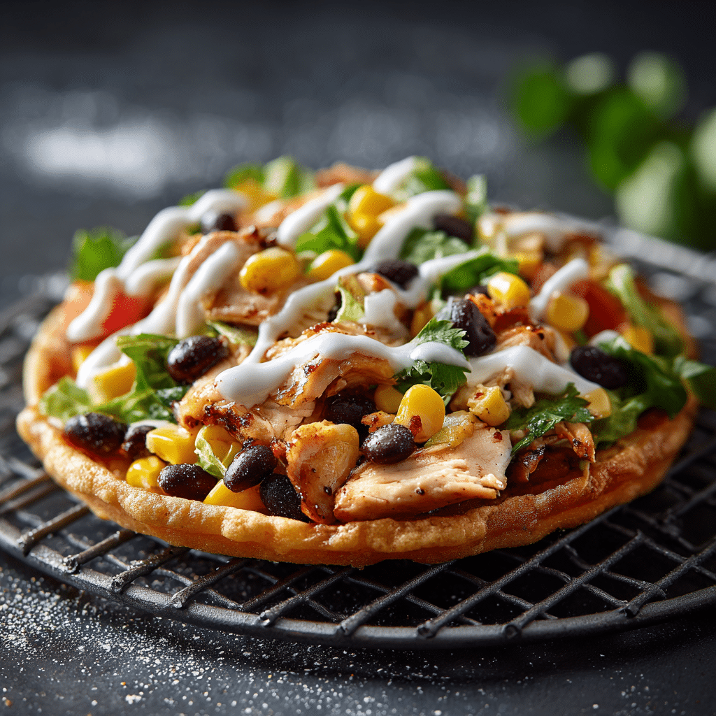Rotisserie Chicken Tostadas