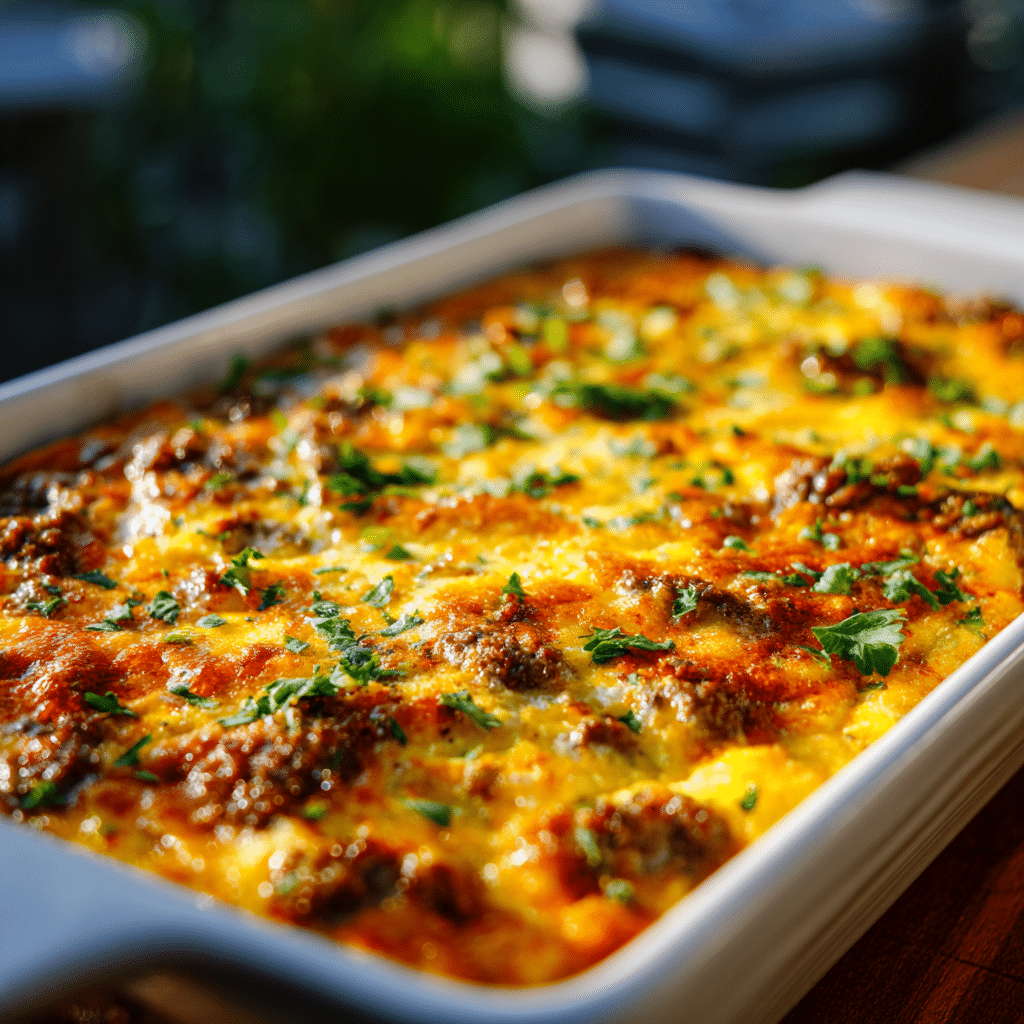 Sausage Hash Brown Casserole