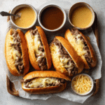 Slow Cooker French Dip Sandwiches