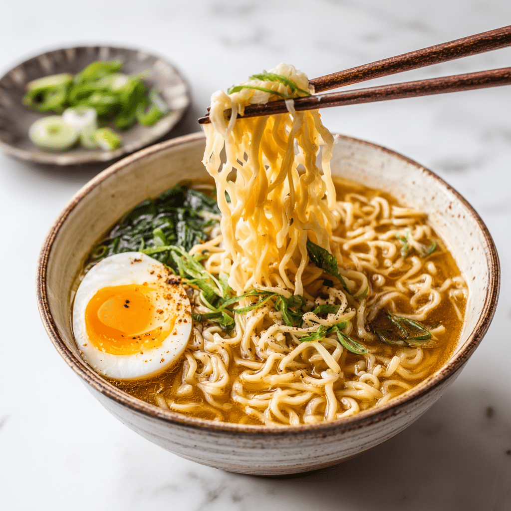 Slow Cooker Ramen Noodles