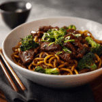 Sticky Beef Noodles 3