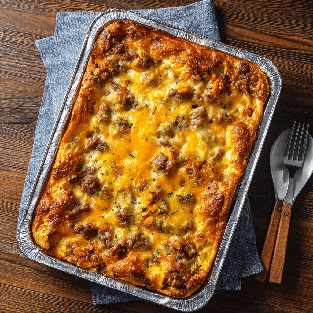 Sweet Potato Egg Casserole
