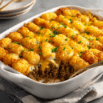 Tater Tot Sausage Casserole