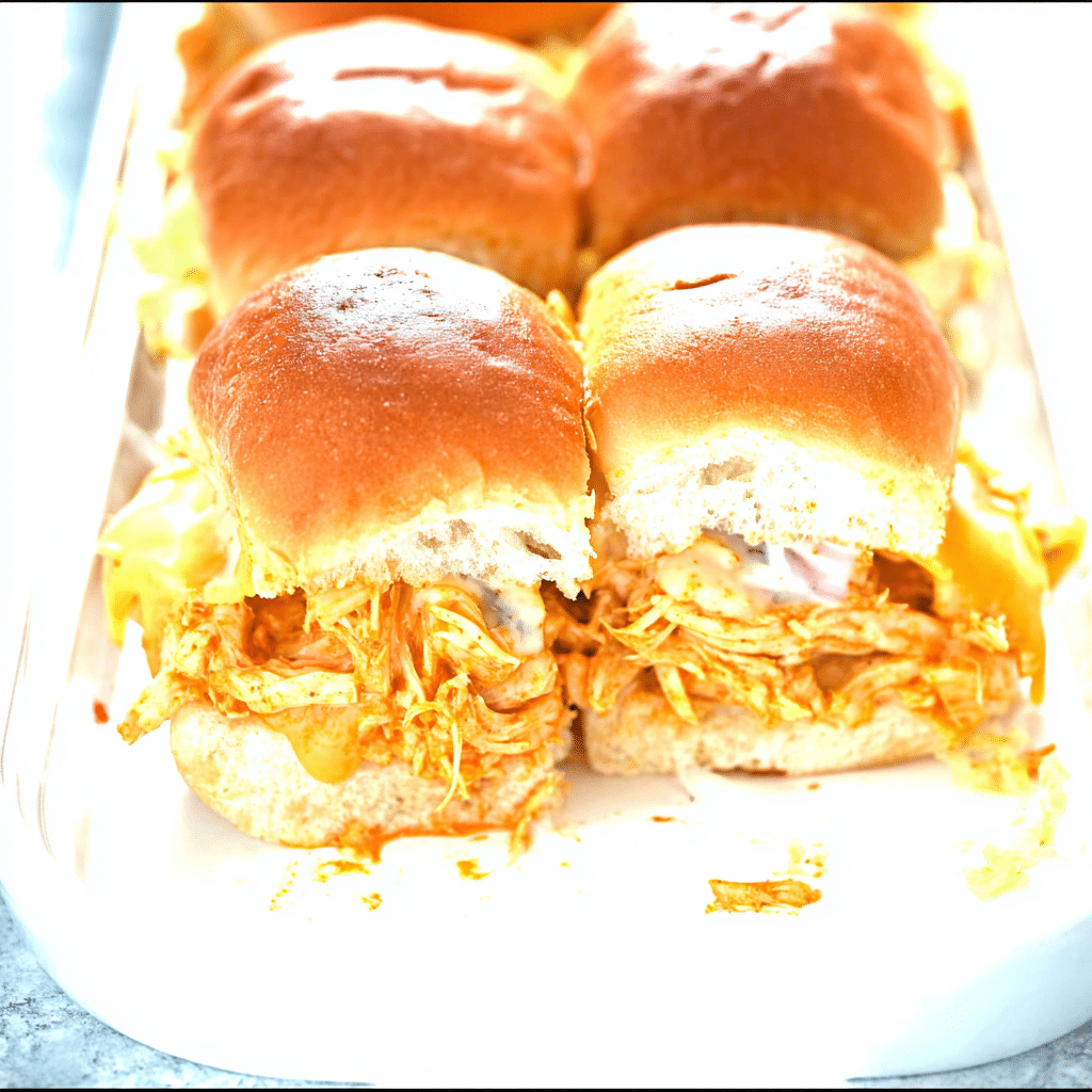 Buffalo Chicken Sliders