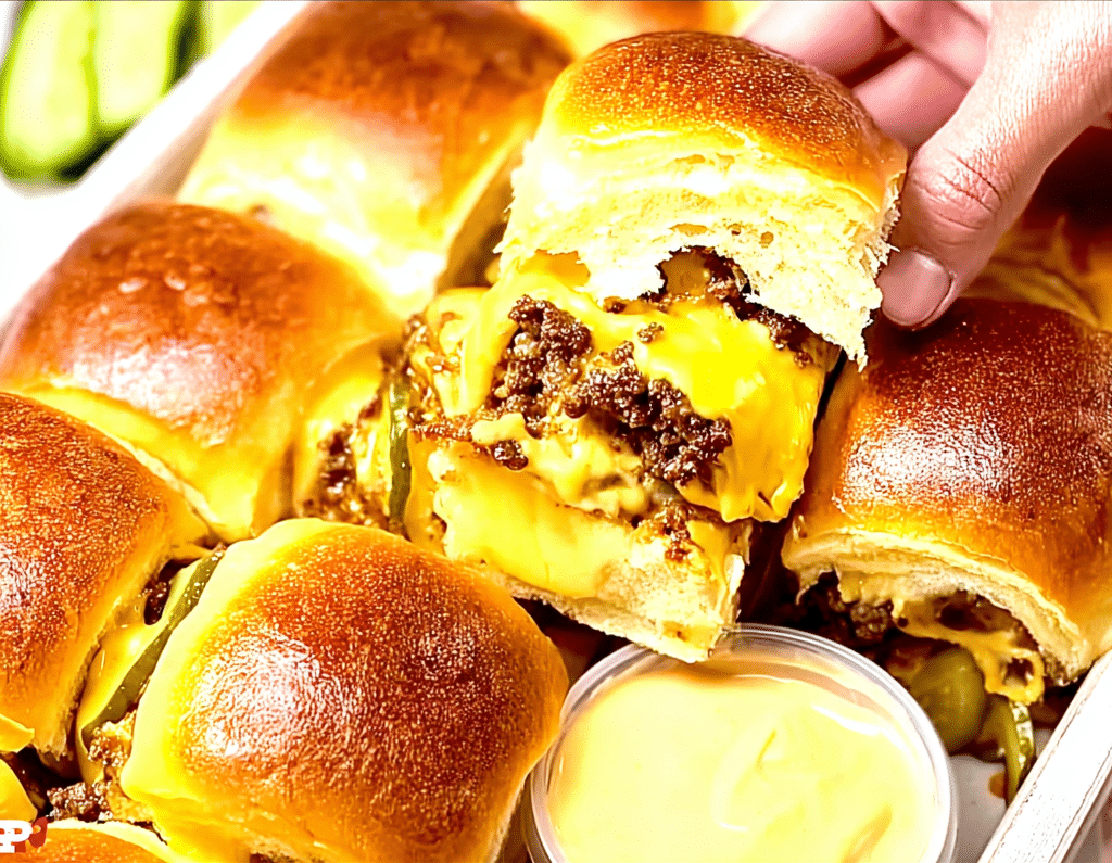 Cheeseburger Sliders Recipe e1766109731250