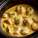 Crock Pot Chicken Dumplings