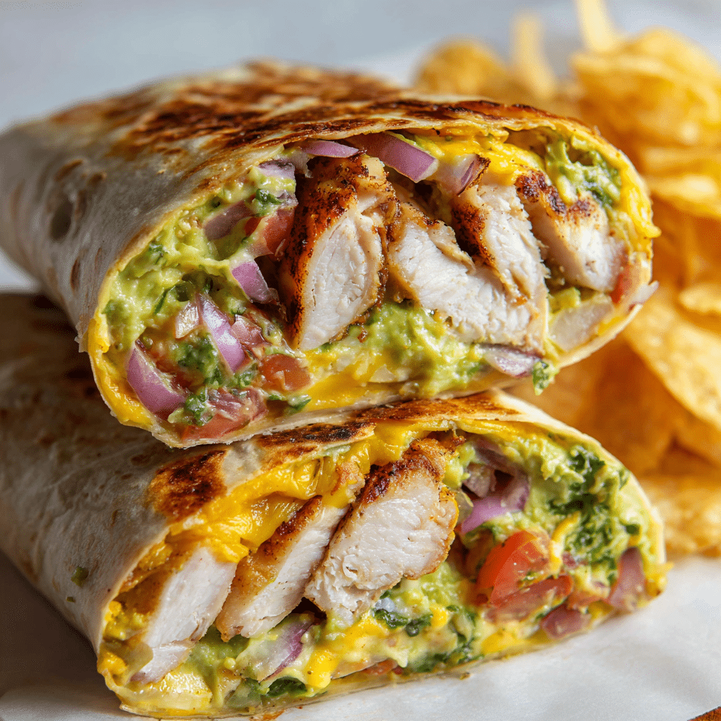 Extra Crispy Chicken Wrap 2