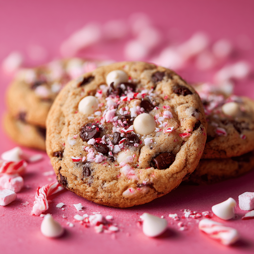 Peppermint Chocolate Chip Cookies 2 1