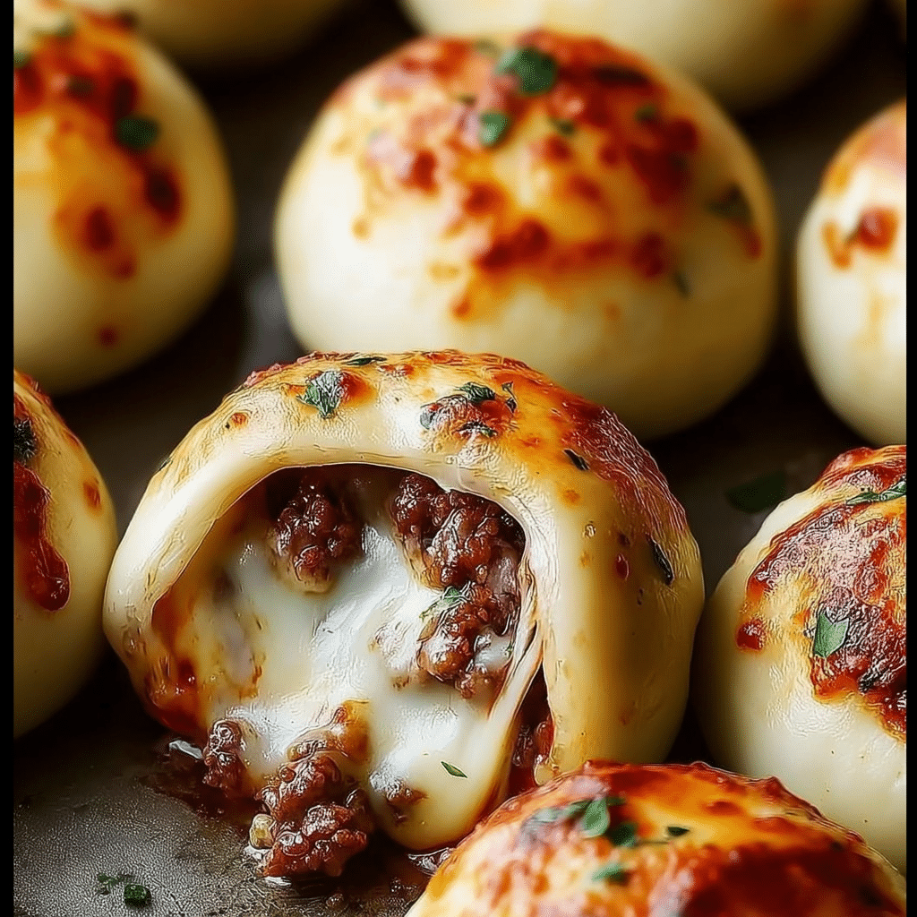 Pizza Chili Dough Balls