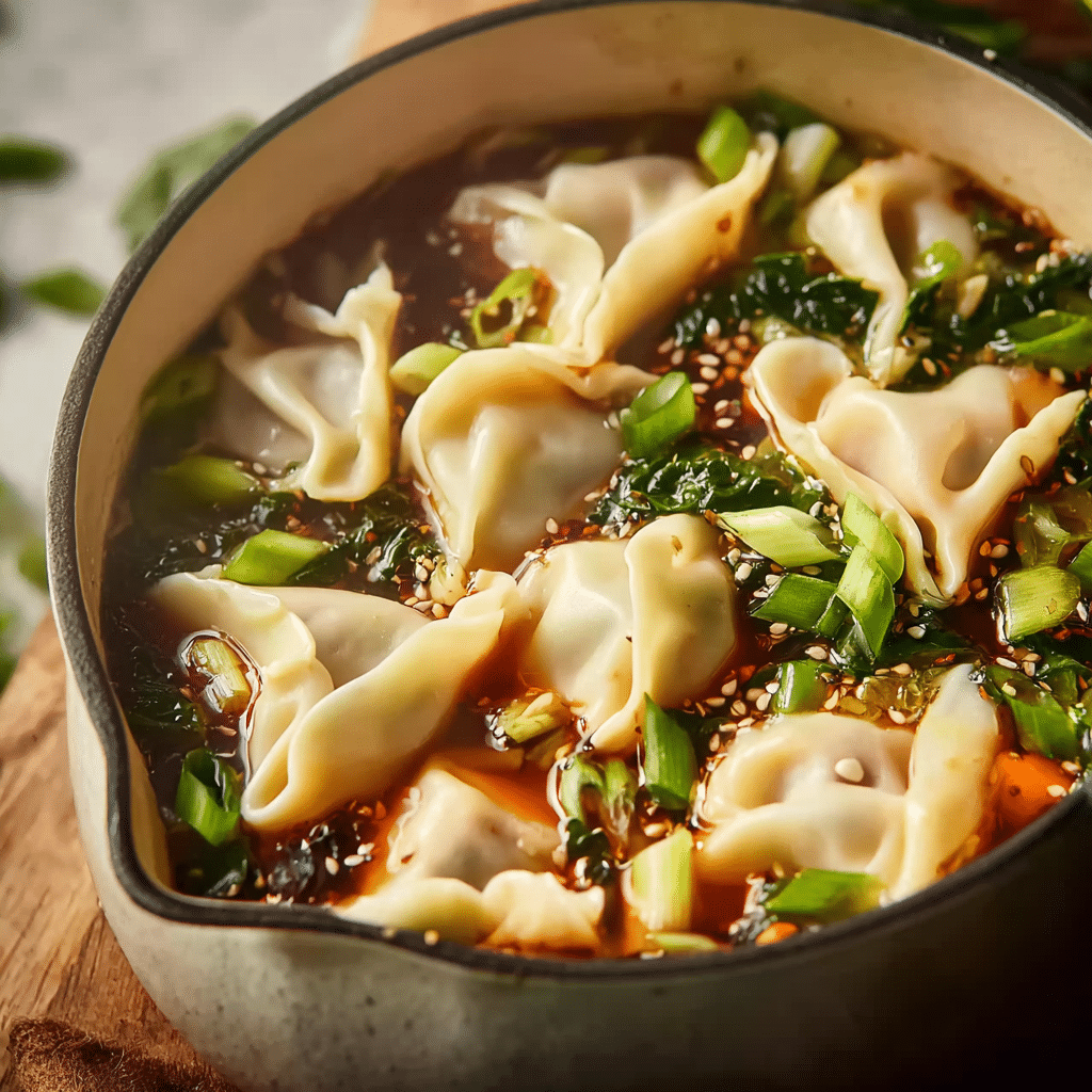 Potsticker Soup 2