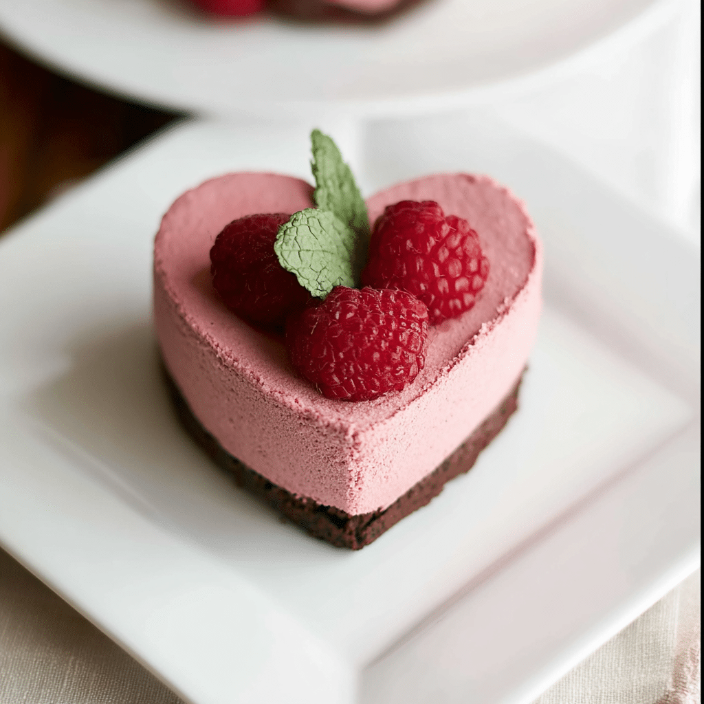 Raspberry Mousse Brownies