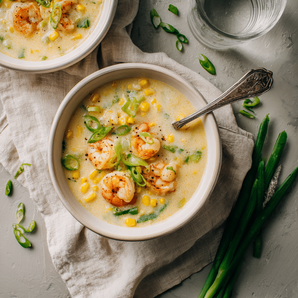 Shrimp and Corn Soup