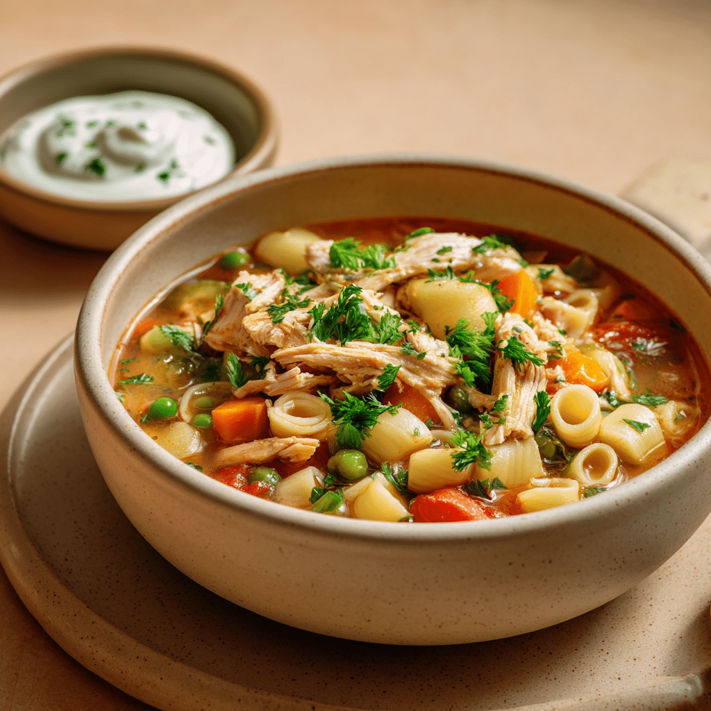 Sicilian Chicken Soup