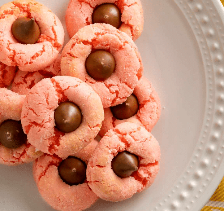 Strawberry Kiss Cookies 1