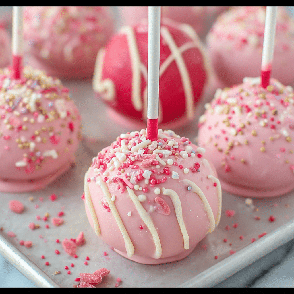Valentines Day Oreo Pops