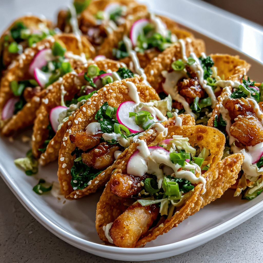 Wonton Tacos