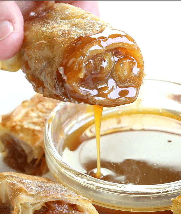 Apple Pie Egg Rolls
