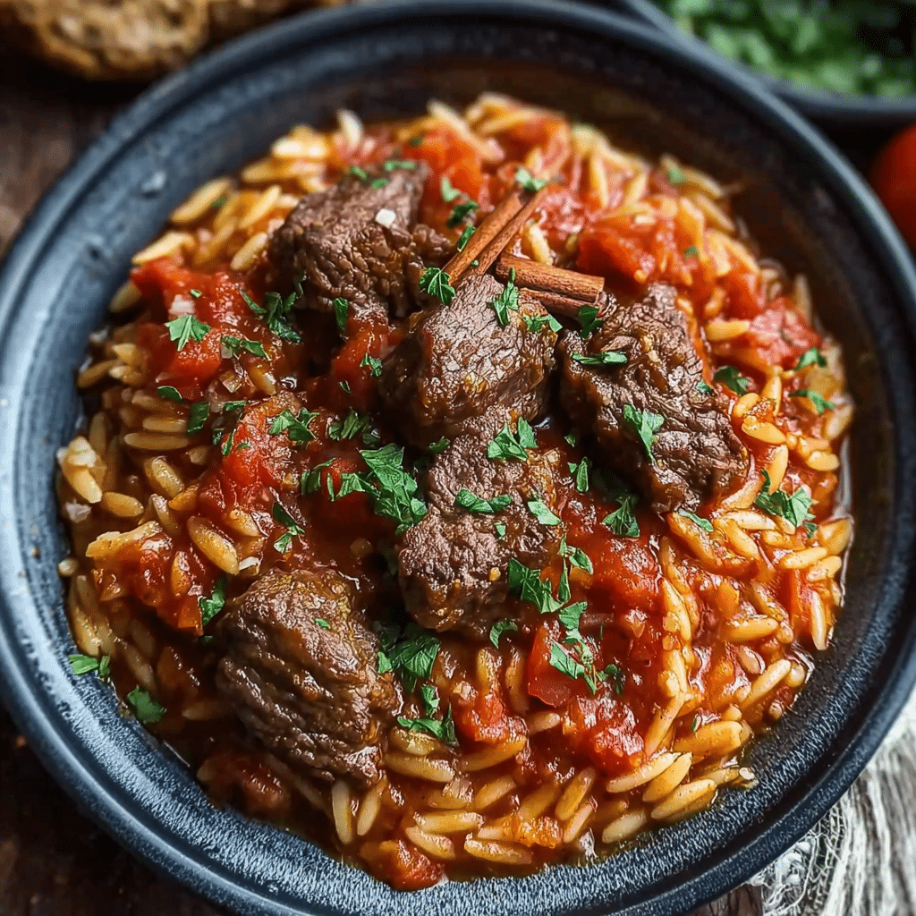 Beef Giouvetsi