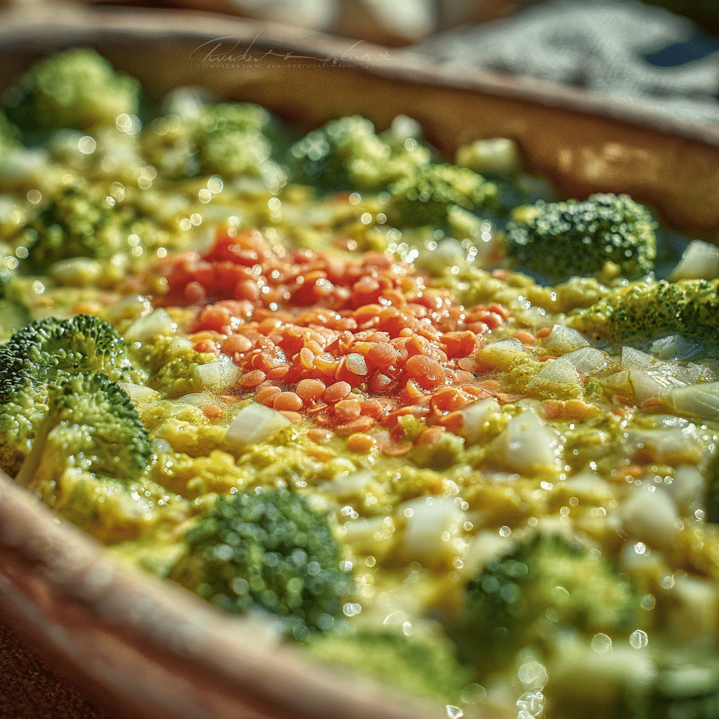 Broccoli Red Lentil Soup 1