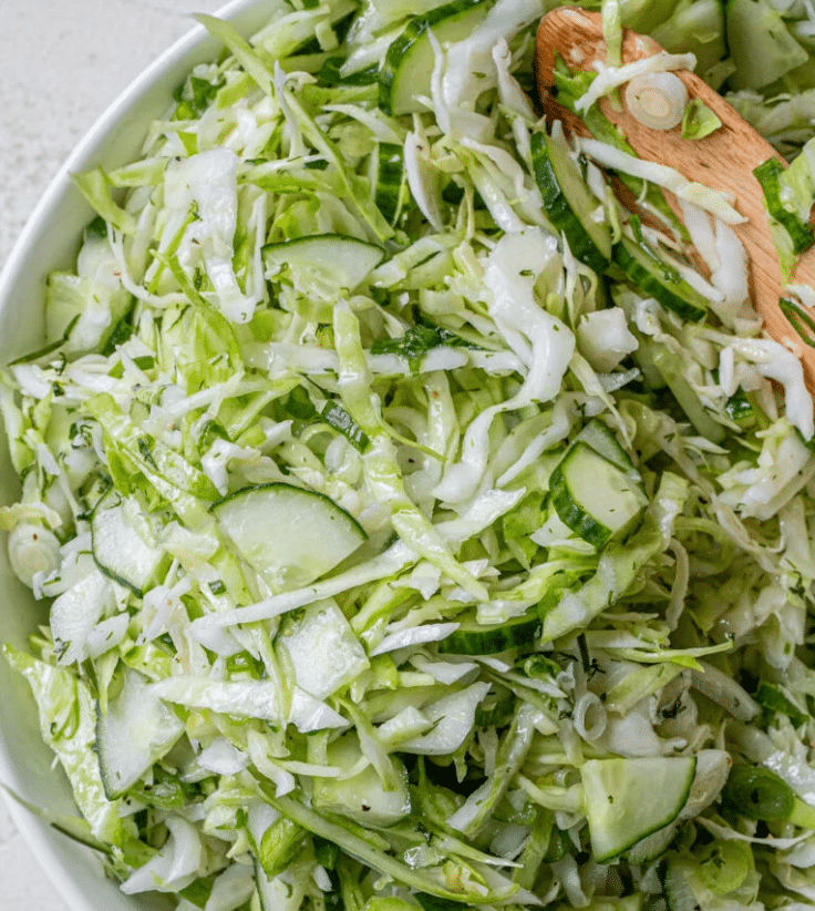 Cabbage Cucumber Salad