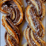 Chocolate Puff Pastry Twists