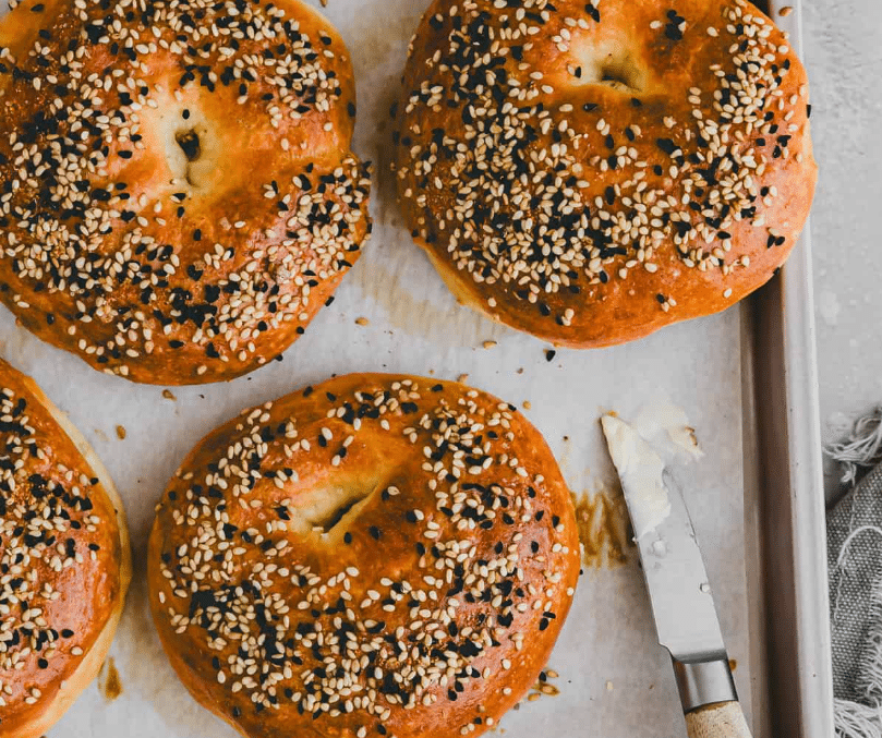 Cottage Cheese Bagels