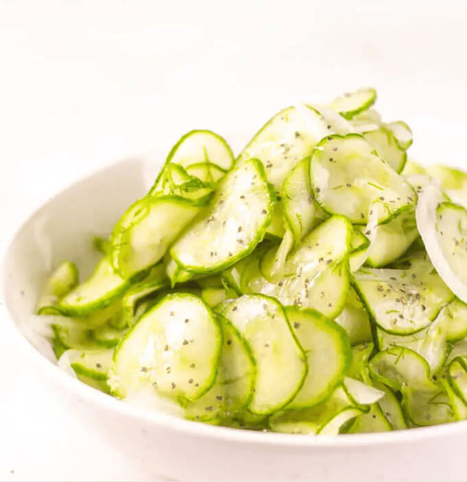 Cucumber Vinegar Salad