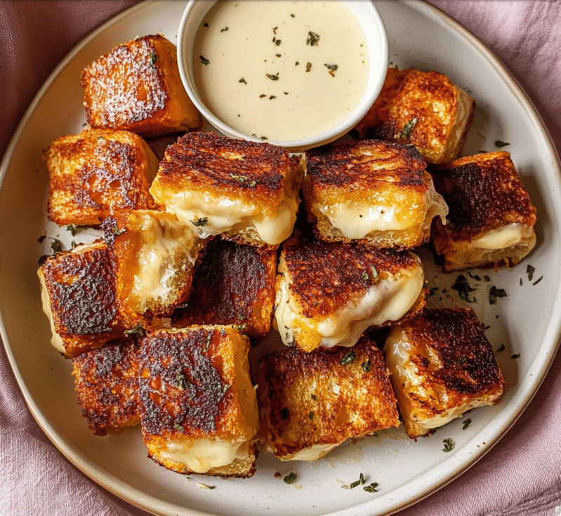 Hawaiian Roll Grilled Cheese 2