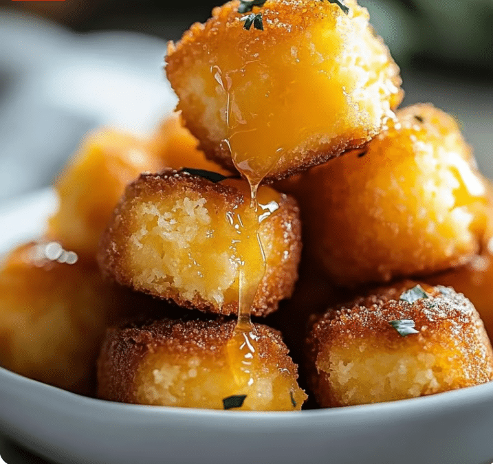 Honey Butter Cornbread Poppers