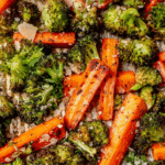 Roasted Broccoli and Carrots