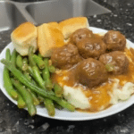 Smothered Meatballs Recipe