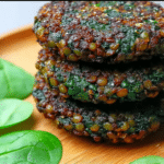Spinach Lentil Burgers