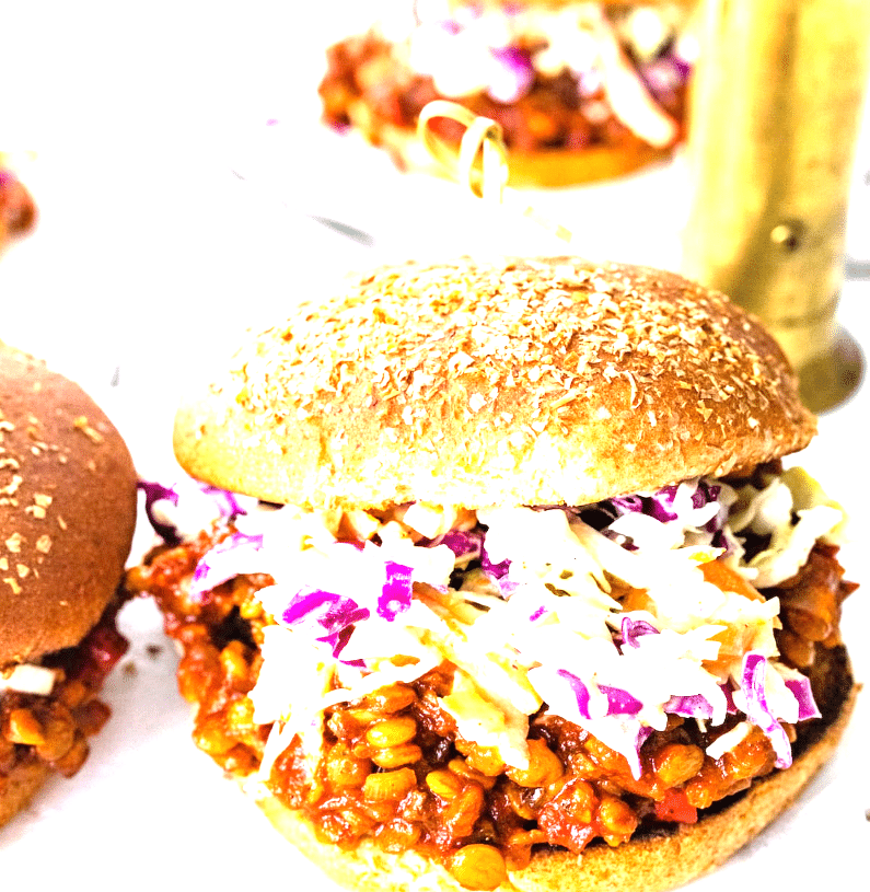 Vegan Lentil Sloppy Joes