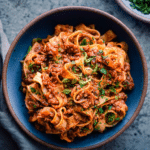 Vegan Red Lentil Bolognese