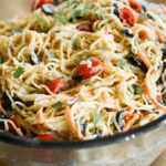 Angel Hair Pasta Salad